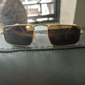 Julie Rayban gold RB3957